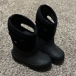 Bogs Seamless Black Winter Boot Waterproof